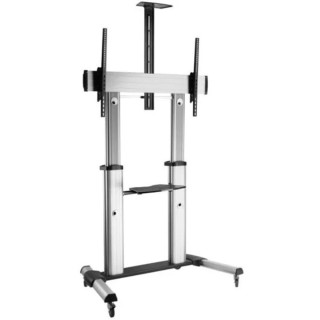 equip soporte suelo con ruedas tv equip vesa hasta 100 pulgadas 1000x600mm max 100kg