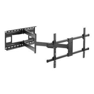 equip soporte de pared orientable equip para pantalla de 43 pulgadas    80 pulgadas doble brazo larg