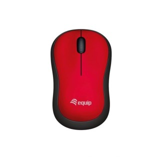equip mouse raton equip comfort wireless inalambrico   1200dpi   rojo