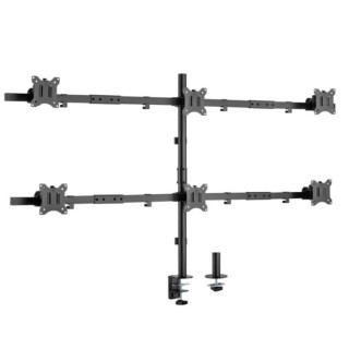 equip soporte mesa equip vesa hasta 32 pulgadas 100x100 max 7kg 6 pantallas