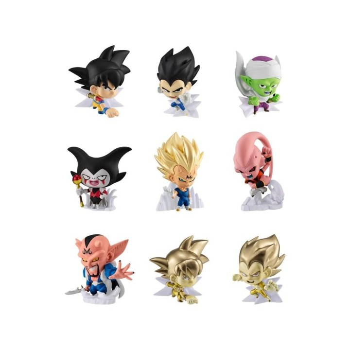 bandai rojo figura super warrior dragon ball 1 unidad aleatoria