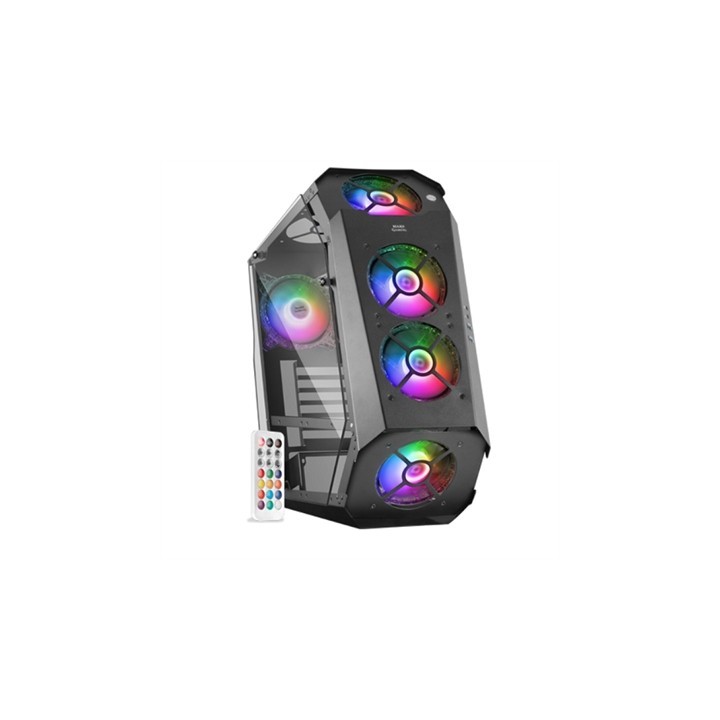 mars gaming caja ordenador mars gaming mc51 premium atx 2 x usb 3.0 5 x 120mm argb