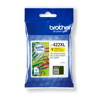 brother cartucho tinta brother lc422xly amarillo 1500 paginas