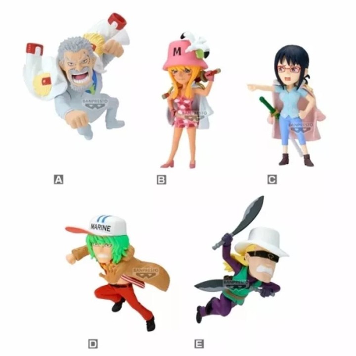 banpresto figura banpresto one piece world collectable figure hachinosu 2 7cm