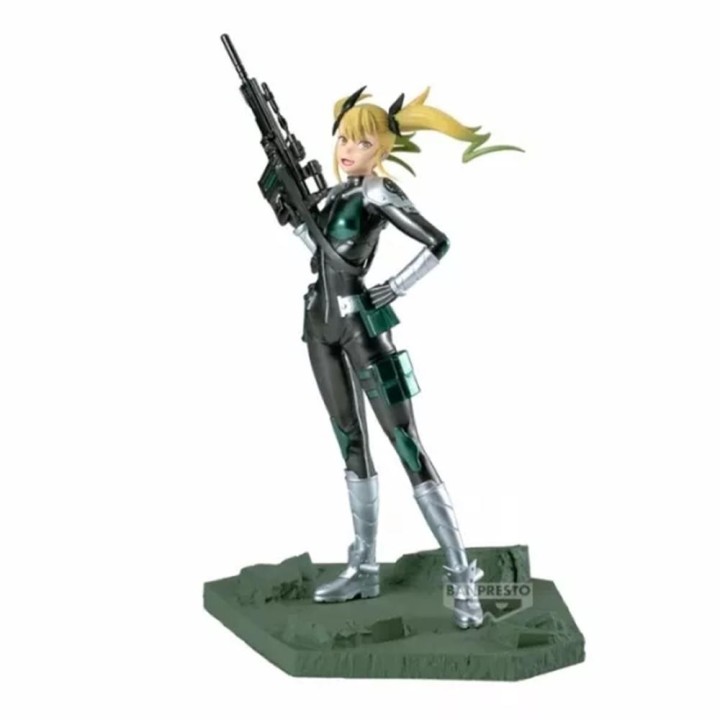 banpresto figura banpresto kaiju no. 8 kikoru shinomiya the metallic 16cm