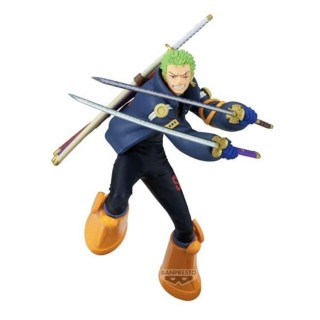 banpresto figura banpresto one piece battle record collection roronoa zoro 16cm