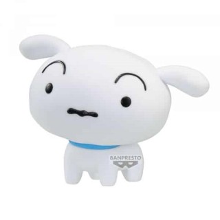 banpresto figura banpresto crayon shinchan fluffy puffy shiro  nevado  ver.a 8cm