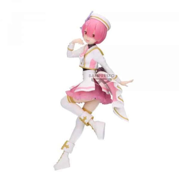 banpresto figura banpresto re  zero starting life in another world espresto stage costumes ram 22cm