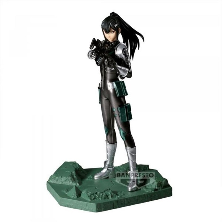 banpresto figura banpresto kaiju no. 8 mina ashiro the metallic 17cm