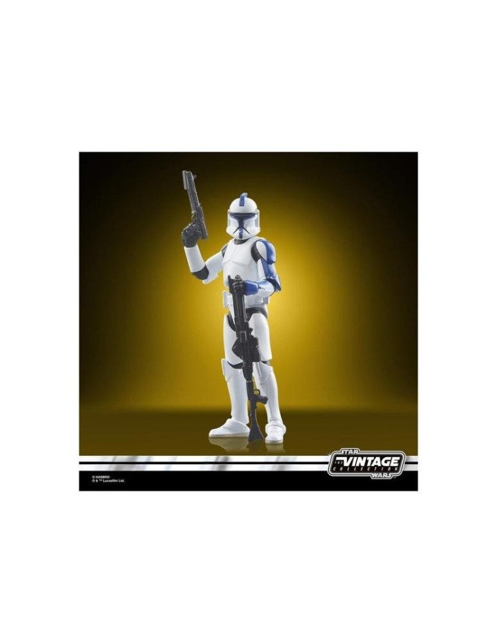 hasbro figura hasbro star wars ahsoka clone trooper lieutenament
