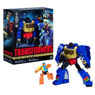 hasbro figura hasbro transformers age of the primes g2 universe grimlock autobot wheelie