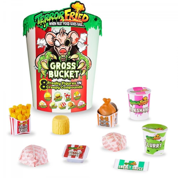 bandai rojo juguete bandai terror fried super cubo