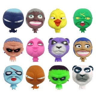 bizak splats head 11cm 1 unidad aleatoria