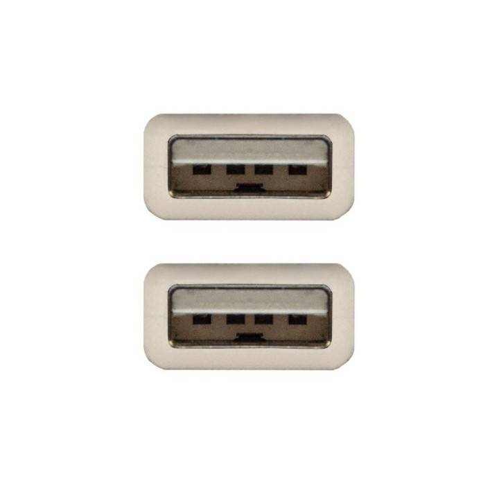nanocable cable usb 2.0, tipo a/m a/m, 2.0 m