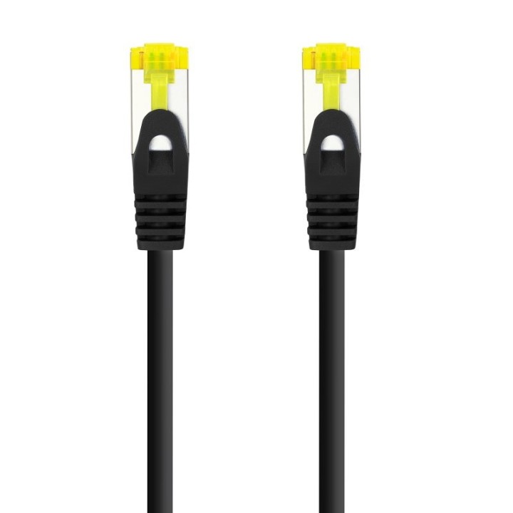 nanocable latiguillo lszh cat.6a sftp 25cm negro
