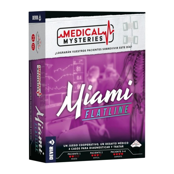 devir juego de mesa medical mysteries miami