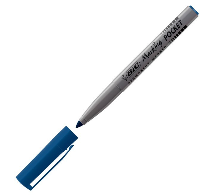 marcad. bic perm marking fine azul 8209012