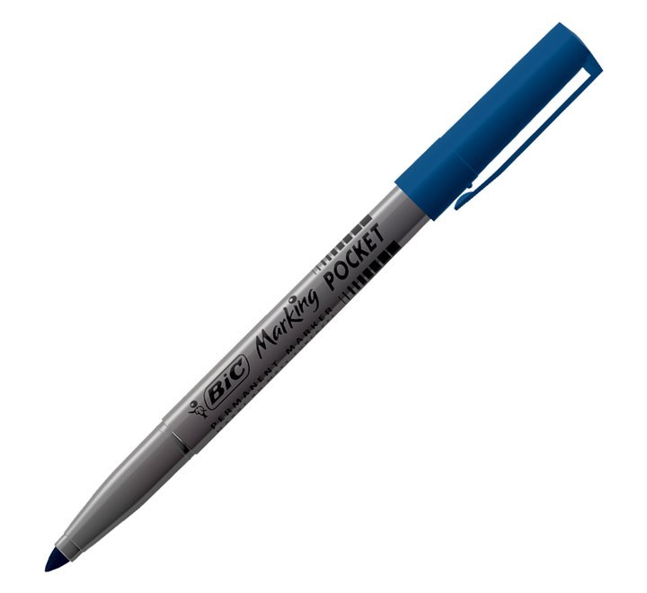 marcad. bic perm marking fine azul 8209012