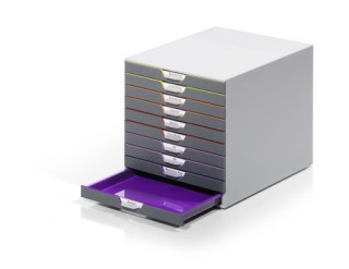 durable modulo 10 cajones varicolor10 durable 761058