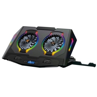 conceptronic soporte   base de refrigeracion conceptronic thyia02b para portatiles hasta 17 pulgadas