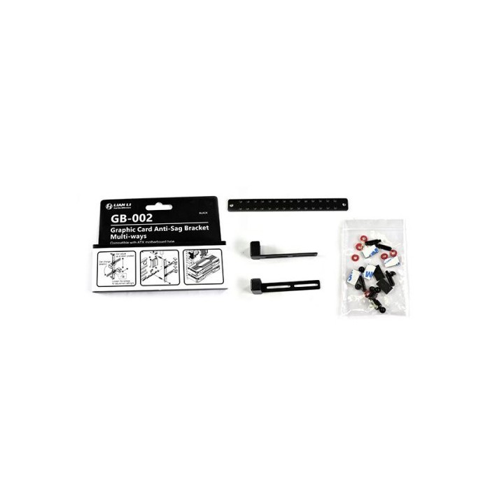 varios lian li gb 002 universal soporte para tarjeta grafica