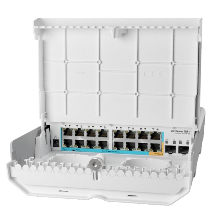 mikrotik crs318 1fi 15fr 2s out netpower switch