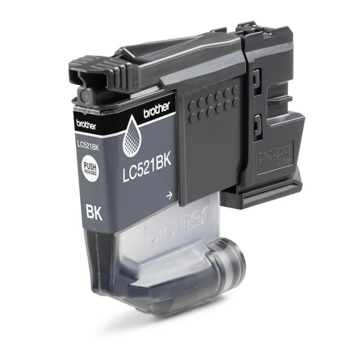 brother cartucho lc521bk negro