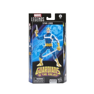 hasbro figura hasbro marvel legends guardianes de la galaxia star -  lord
