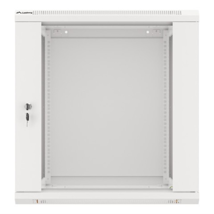 lanberg armario rack lanberg 12u 600x600x368 auto ensamblado 19 pulgadas hasta 60kg gris