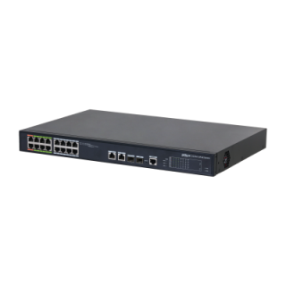 dahua  dh lr2218 16et 240 v2  dahua switch l2 epoe gestionable 16 puertos 10/100  8 epoe/eoc + 8 poe