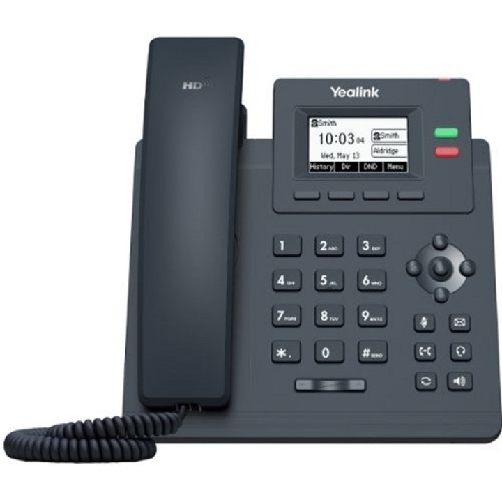 yealink sip t31p 2 cuentas, con poe, sin psu