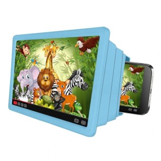 celly amplificador de pantalla para ninos azul