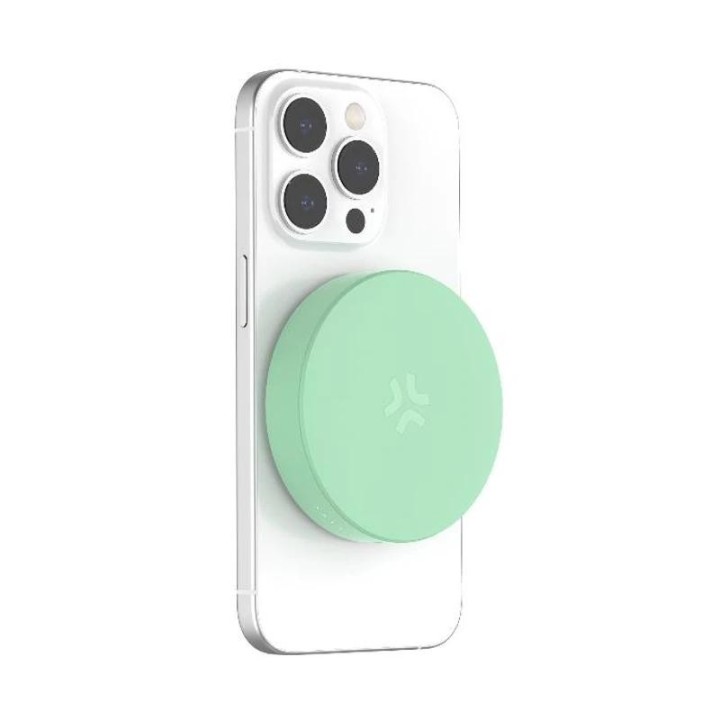 celly powerbank magsafe 3000 mah verde