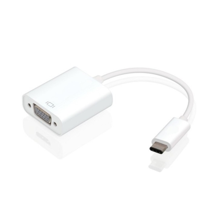 ewent cable adaptador ewent usb tipo c a vga   macho   hembra