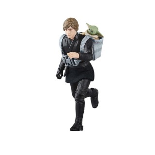 hasbro figura hasbro star wars the book of boba fett luke skywalker & grogu