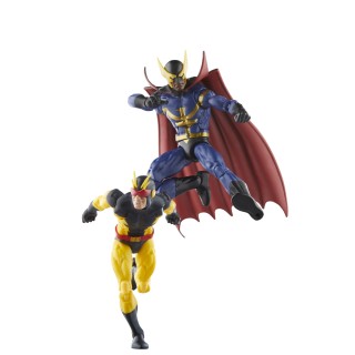 hasbro pack 2 figuras hasbro marvel legends series nighthawk & blur
