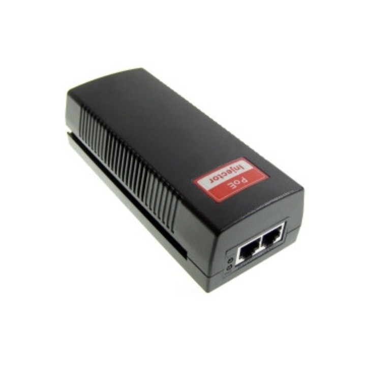 adaptador inyector poe inj poe 90wbt 90w distan.100m poe poe  hi poe ieee802.3af at bt