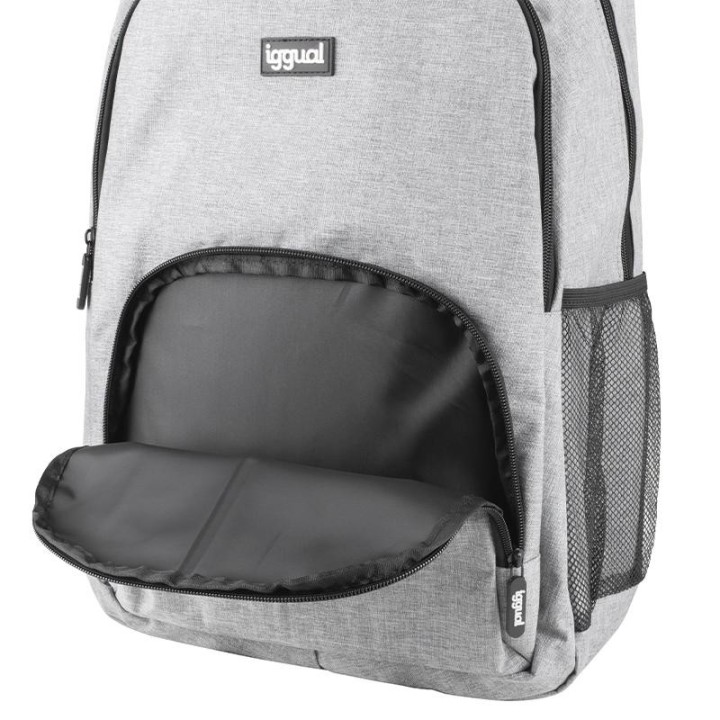 iggual mochila portatil 15.6 17 everyday use gris
