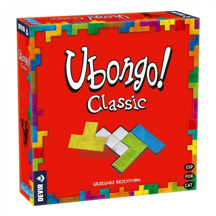 devir juego de mesa devir ubongo version trilingue pegi 8