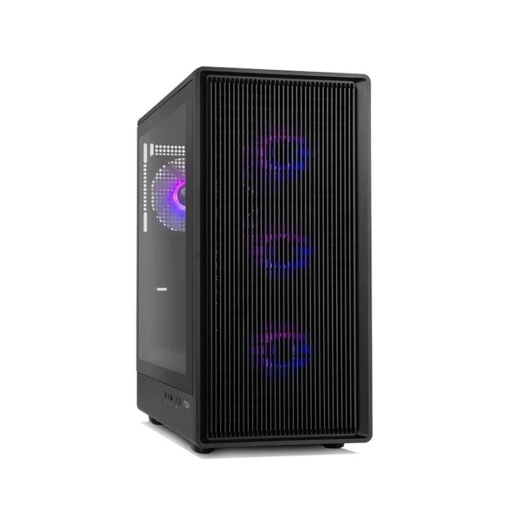 nox semitorre infinity iota  argb negro usb 3.0