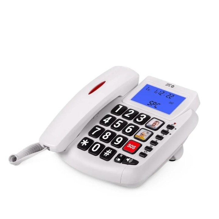 spc 3296b telefono confort volume 2 teclas grandes