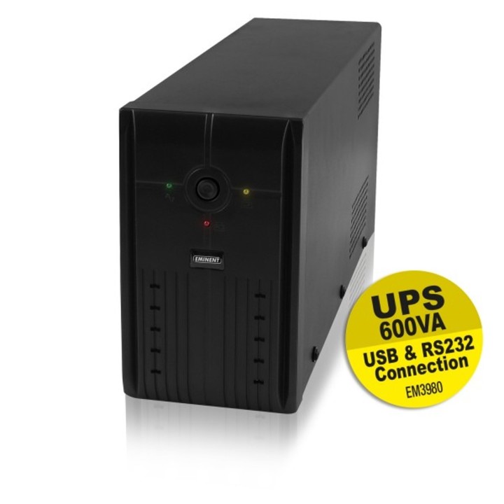 eminent sai eminent ups 600va   360w    rs232 + usb