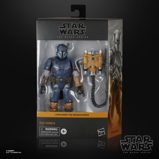 hasbro figura hasbro star wars the black series the mandalorian paz vizsla