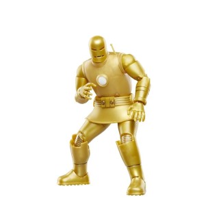 hasbro figura hasbro marvel legends series iron man (model 01 - gold)