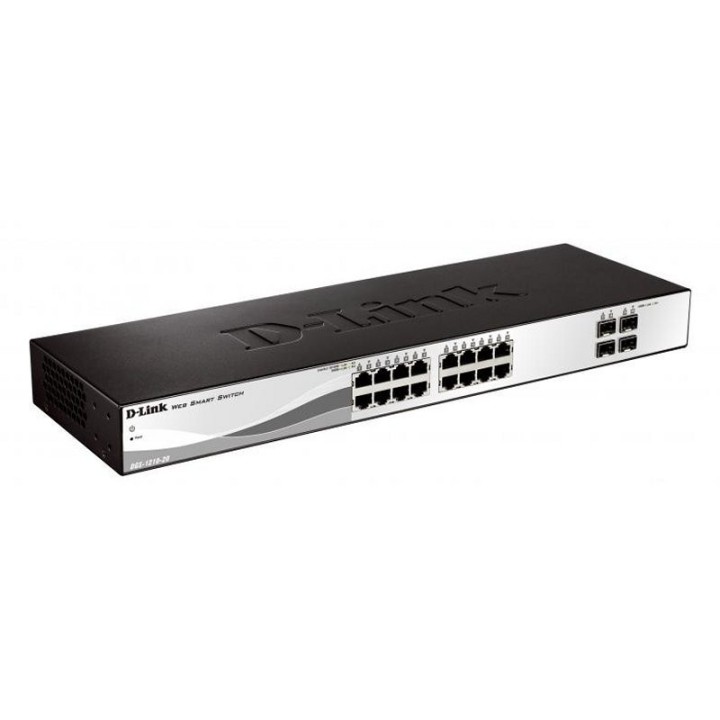 d link dgs 1210 20/e switch 16xgb 4xsfp combo