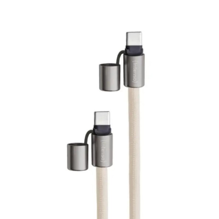 intenso lanyard cable usb c   c 1,65 m beige