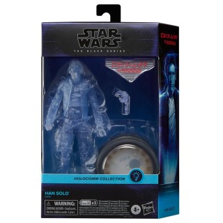 hasbro figura hasbro star wars the black series holocomm collection han solo