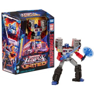 hasbro figura hasbro transformers legaly united leader class optimus prime