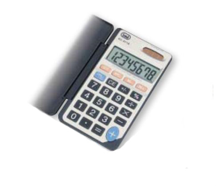 calculadora trevi ec 3718 8c pocket electronic calculator silver