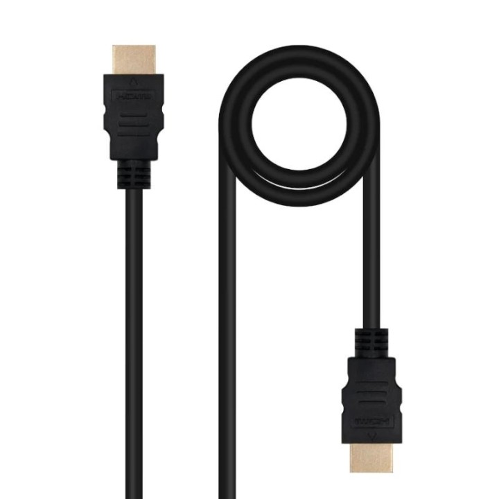 nanocable hdmi v2.0 4k@60hz 18gbps a m a m 2m